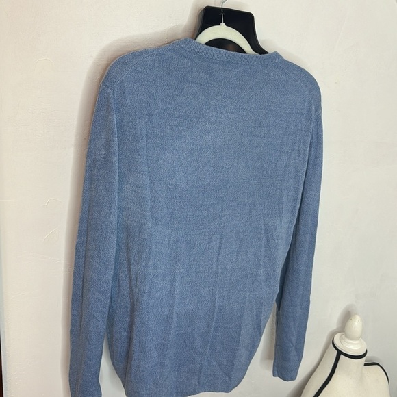 John Bartlet Blue V-Neck Sweater Size XL - Picture 3 of 7